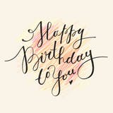 Swirling Script - Tarjeta De Cumpleaños